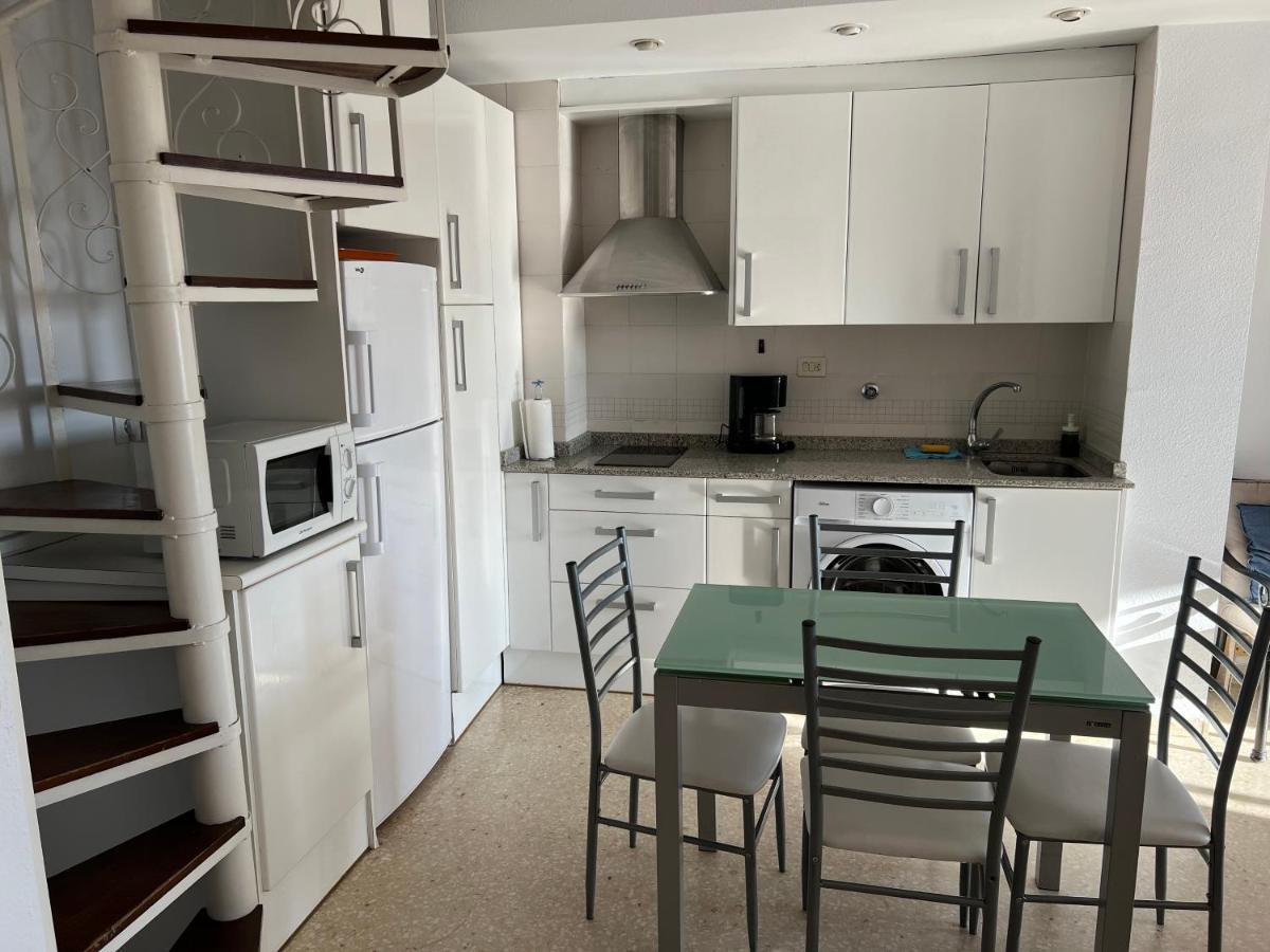 Duplex, Terraza Y Vistas Al Mar Lejlighed Port Saplaya Eksteriør billede