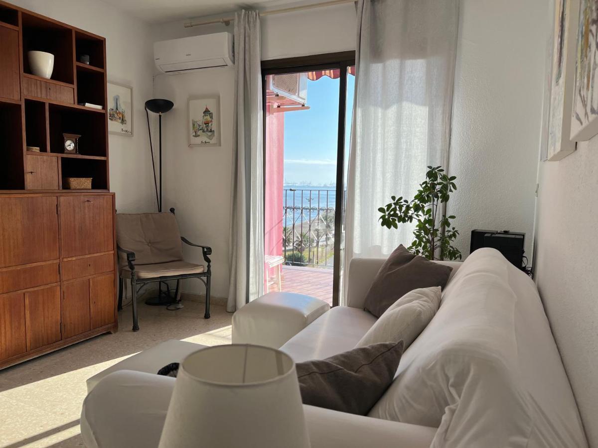Duplex, Terraza Y Vistas Al Mar Lejlighed Port Saplaya Eksteriør billede