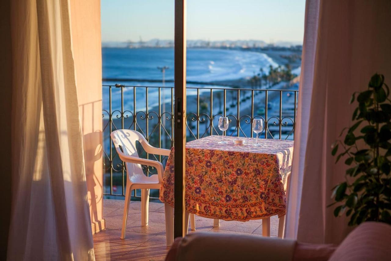 Duplex, Terraza Y Vistas Al Mar Lejlighed Port Saplaya Eksteriør billede